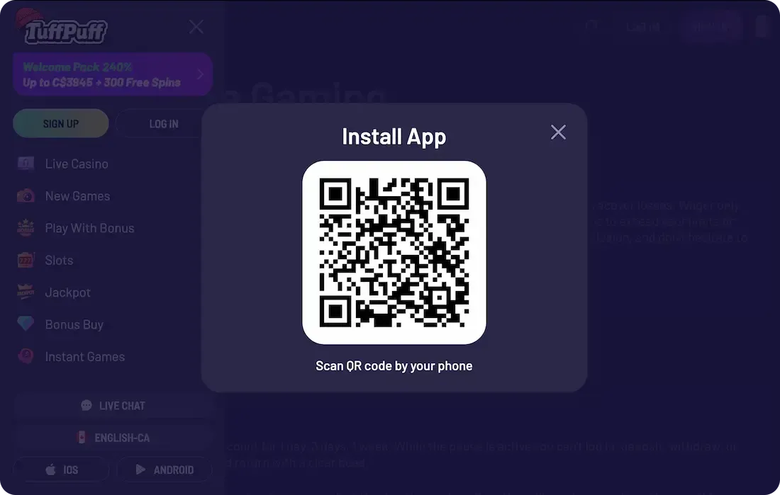 tuffpuff casino app